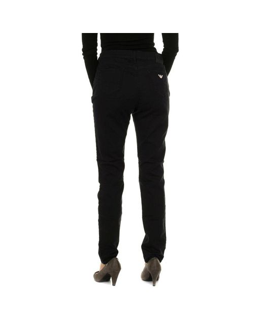 Armani Jeans Black Logo Jeans