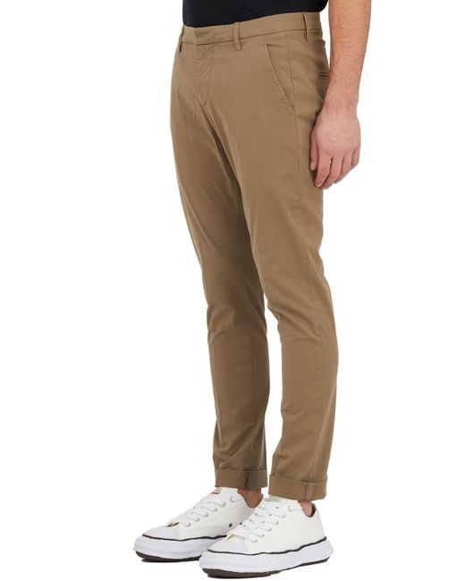Dondup Natural Belt Loop Casual Pants for men