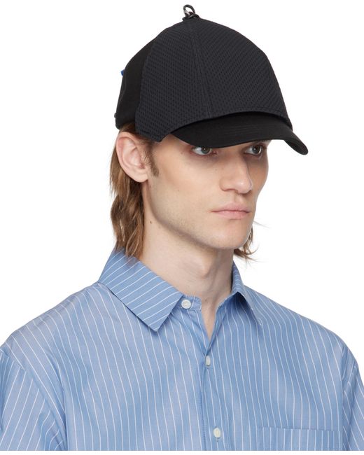 Adererror Blue Knotted Baseball Cap for men