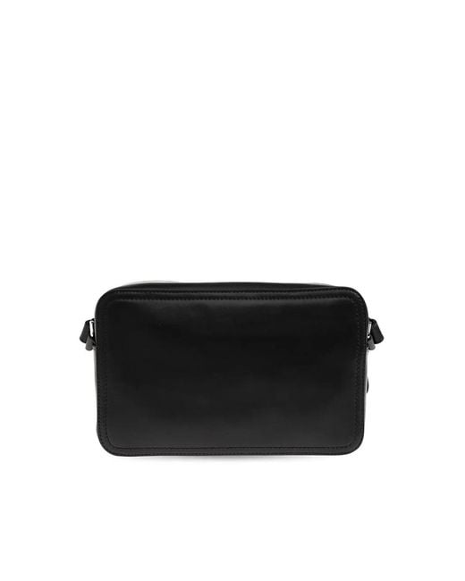 Bally Black Ray Zip Shoulder Bag for men