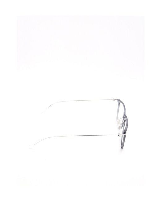 Montblanc White Eyewear Lexington Glasses
