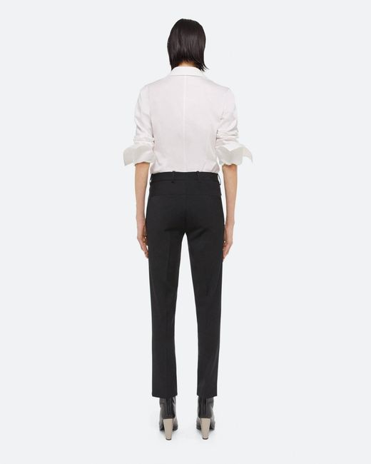 Helmut Lang Black Slim Tailored Trousers