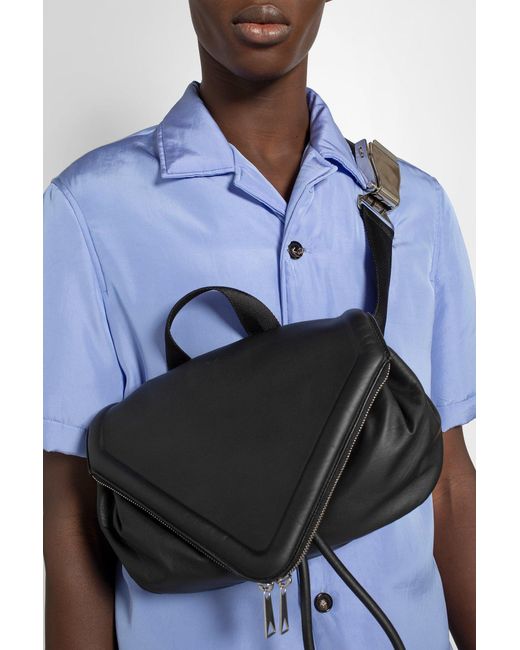 Bottega Veneta Black Hidrology Belt Bag for men