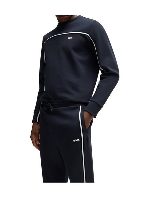 Boss Blue Dark Sports Pants for men