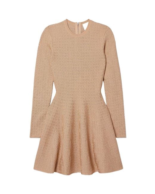 Givenchy Natural Long-Sleeved Dress