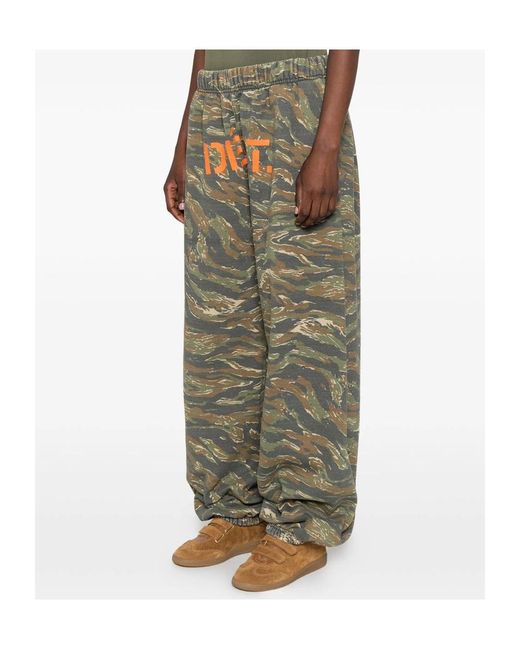 GALLERY DEPT. Green Elastic Waist Casual Pants for men