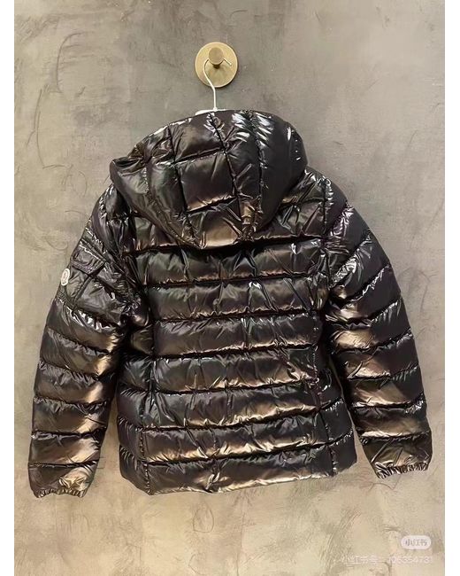 Moncler Black Bady Zip-Up Padded Jacket