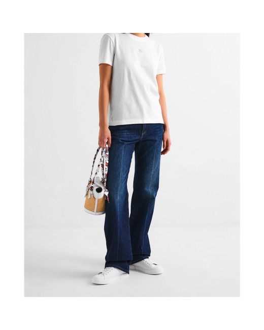 Dolce & Gabbana White Logo T-Shirt
