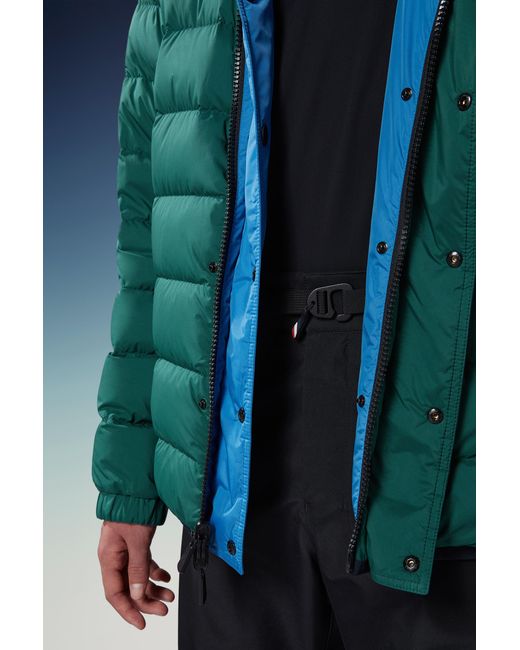 Moncler Blue Rosiere Reversible Down Jacket for men