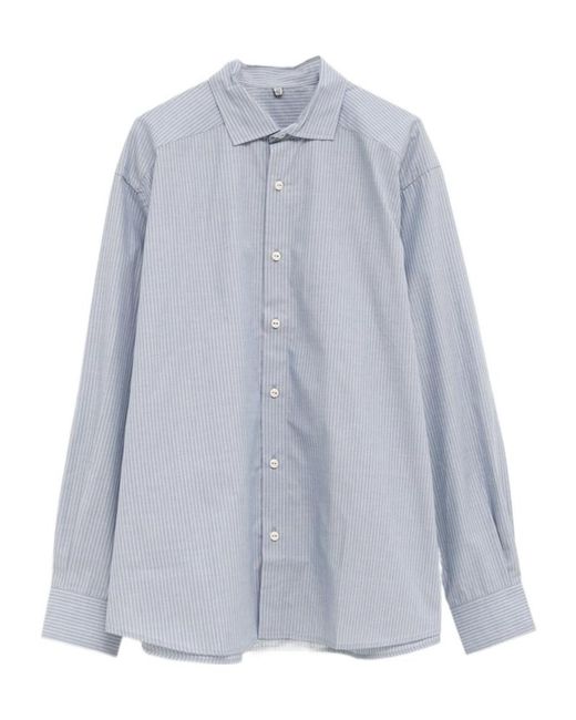 Baserange Blue Striped Shirt