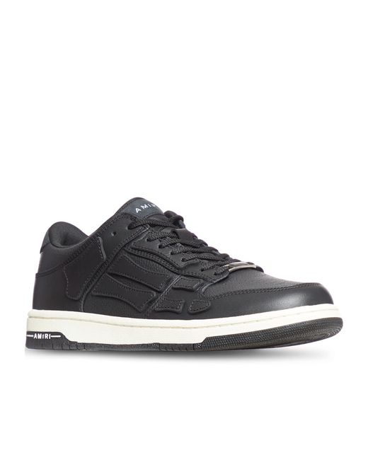 Amiri Gray Low-Cut Lace-Up Sneakers for men