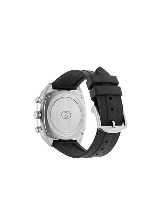 Gucci Gray Interlocking Watch, 41Mm for men