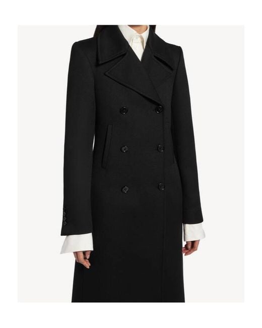 Balenciaga Black Long Trench Coat