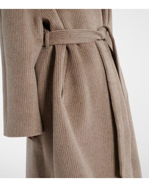 Magda Butrym Natural Wool Coat