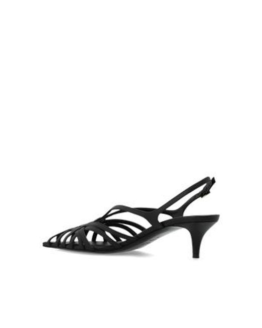 Balmain Multicolor Pointed-Toe High-Heeled Sandals