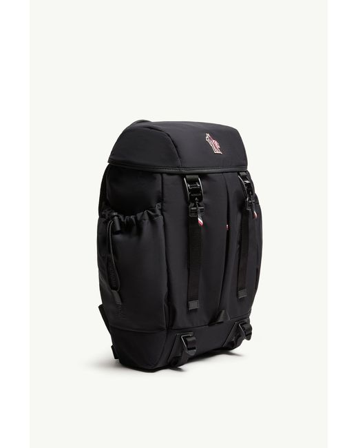 Moncler Black Grenoble Performance Buckle Backpack for men