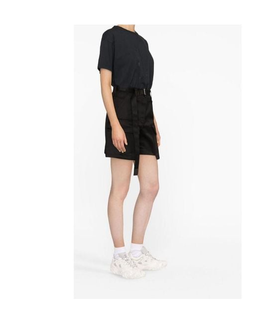 Maison Margiela Black Short-Sleeved Crewneck T-Shirt