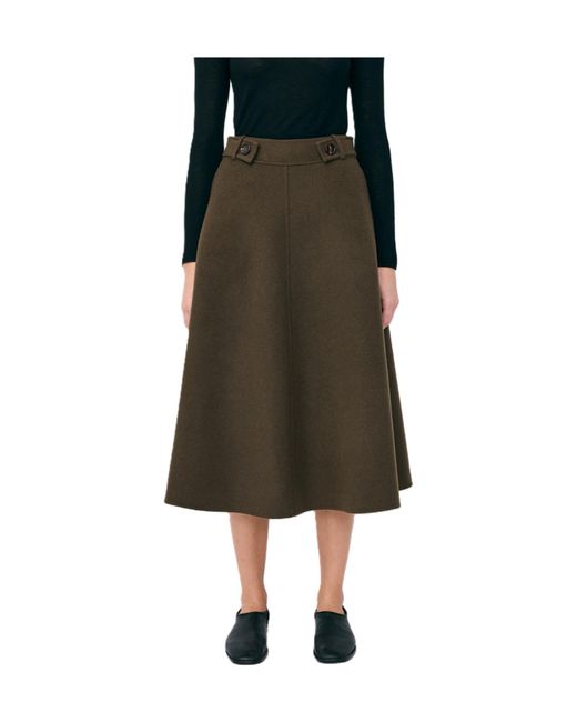Lisa Yang Green Doublé Skirt