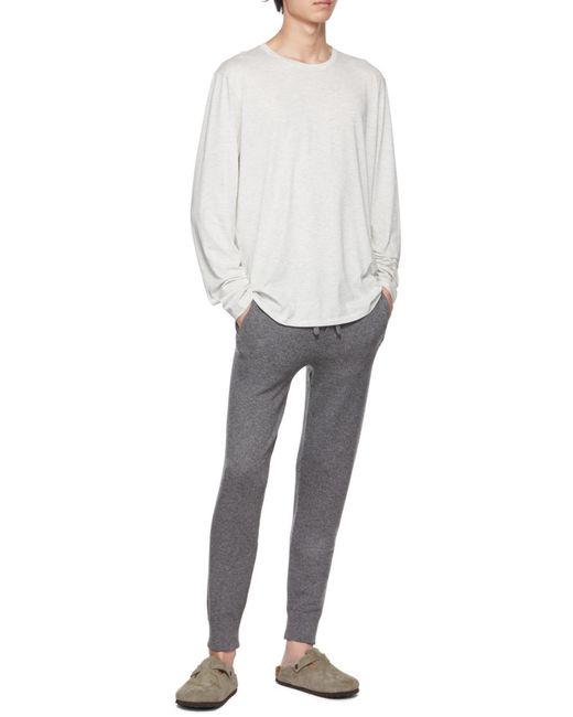 Vince Gray Drawstring Joggers for men