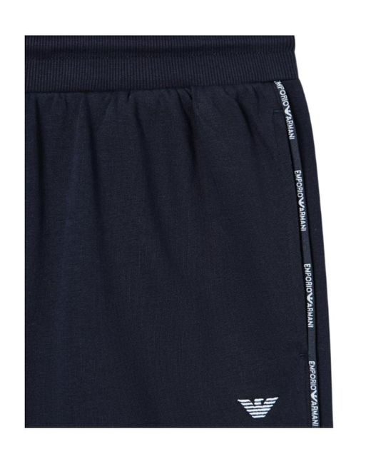 Emporio Armani Blue Sports Trousers for men