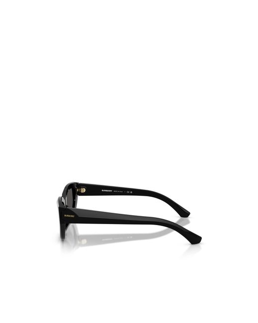 Burberry Black Eyewear Cat-Eye Sunglasses