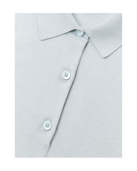 Loro Piana White Regular Fit Polo Shirt