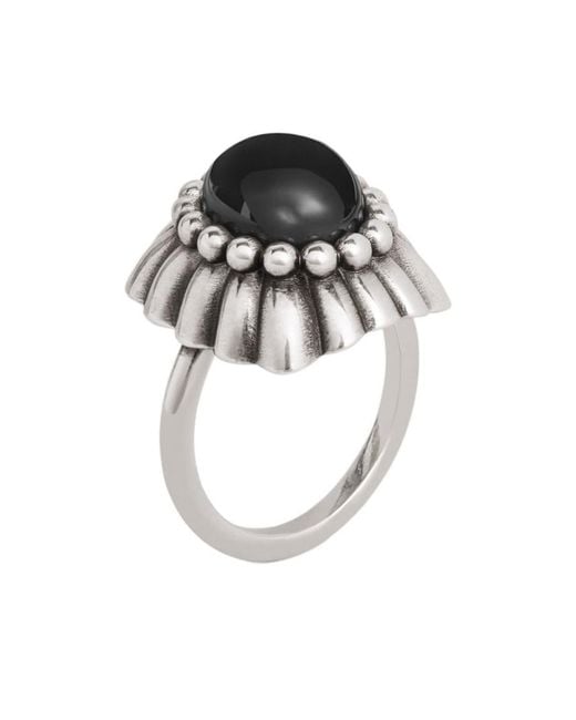 Céline White Folk Ring