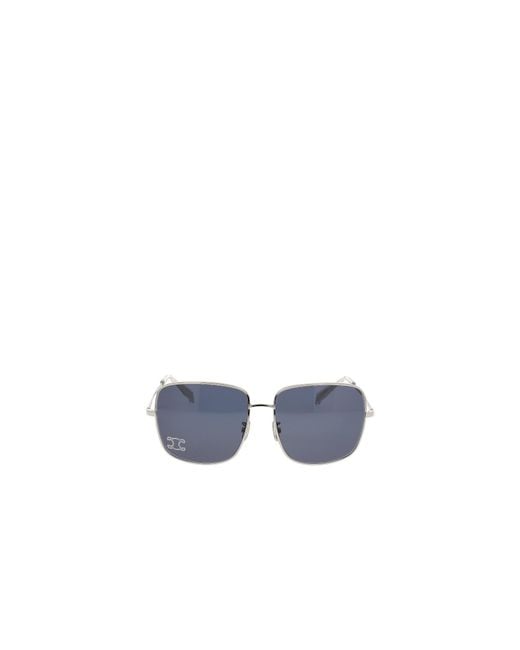Céline Blue Triomphe Rhinestone 01 Sunglasses