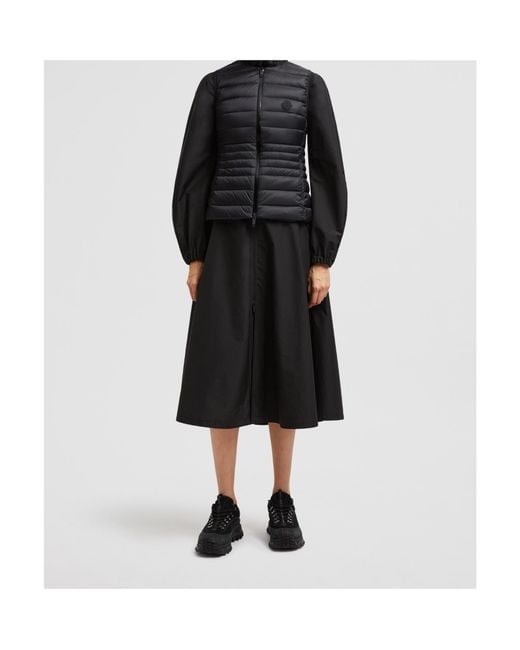 Moncler Black Irigny Down Vest