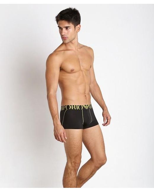 Emporio Armani Blue Logo Detail Panties for men