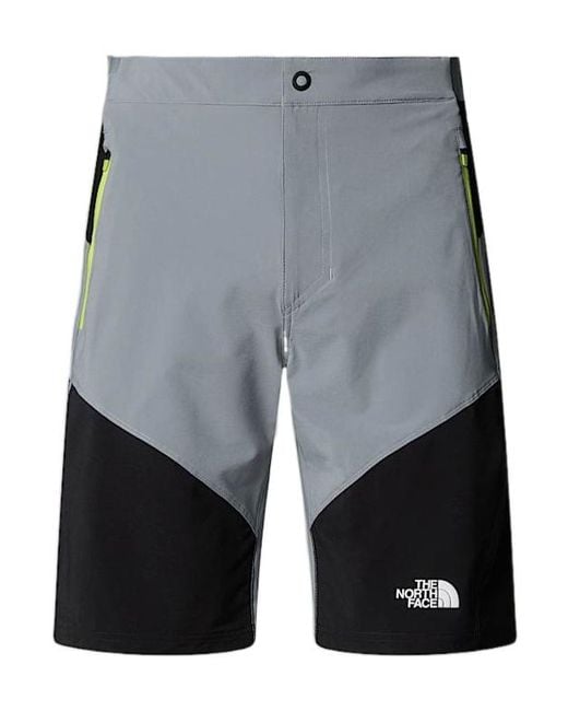 The North Face Gray Felik Shorts for men
