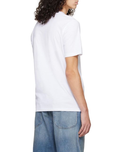 Maison Margiela White 3 Pack Crewneck T-Shirt for men