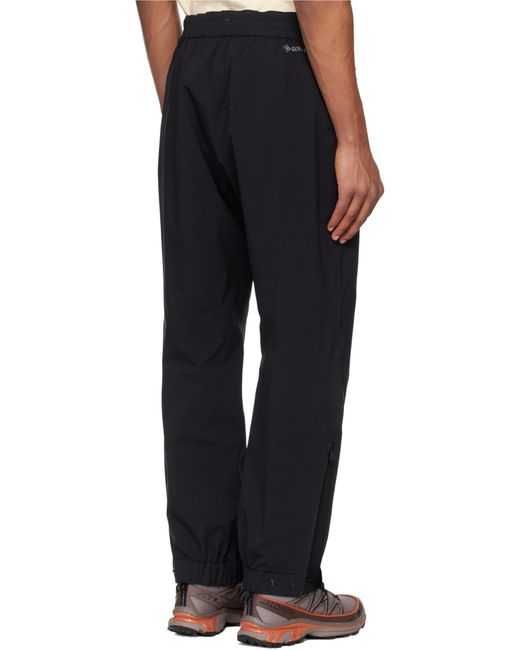 Moncler Black Gore-Tex Jogging Trousers for men