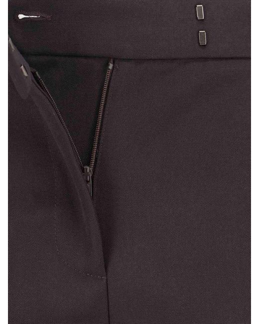 McQueen Blue Wool Pants