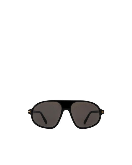 Tom Ford Multicolor Eyewear Pilot-Frame Sunglasses for men