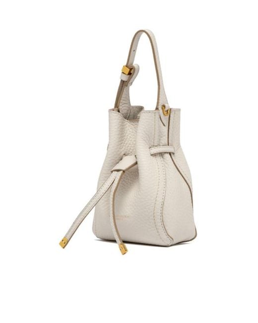 Gianni Chiarini Metallic Top-Handle Shoulder Bag