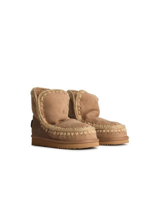 Mou Brown Eskimo Boots
