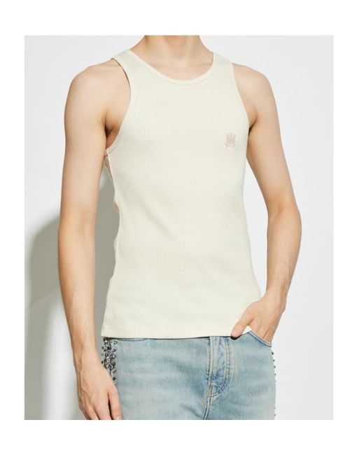 Amiri Natural Sleeveless Tops for men