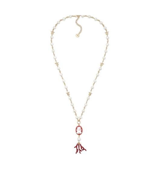 Dior White Mer Des Merveilles Necklace