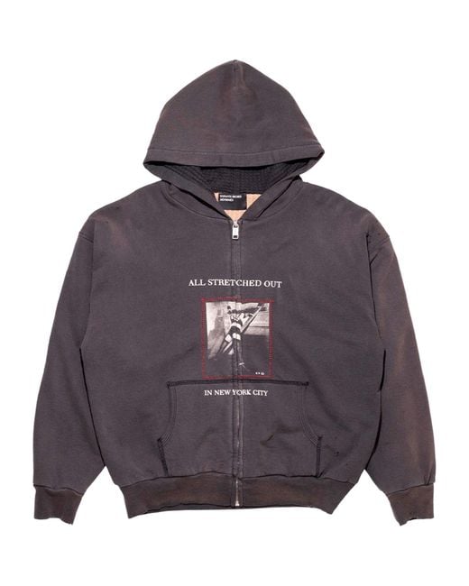 Enfants Riches Deprimes Purple Enfants Riches Déprimés Long Sleeve Zip-Up Hoodie for men