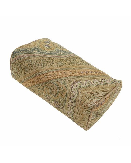Etro Natural Zippered Clutch