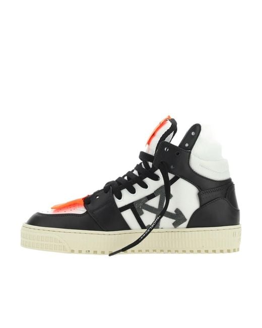 Off-White c/o Virgil Abloh Black 3.0 Off Court High-Top Sneakers for men