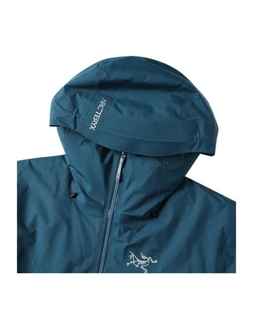 Arc'teryx Blue Beta Hooded Jacket for men