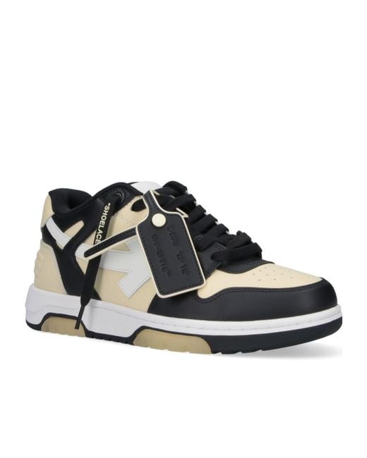 Off-White c/o Virgil Abloh Black Out Of Office Lace-Up Sneakers for men