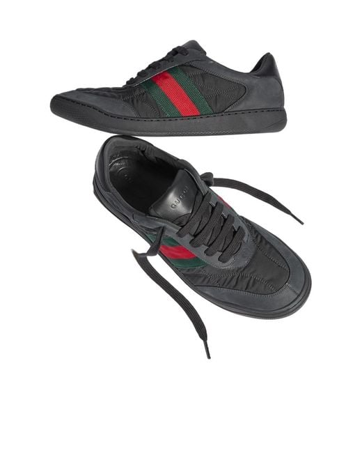 Gucci Black Screener Sneaker for men