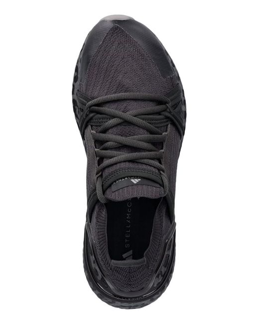 Adidas By Stella McCartney Black Ultraboost 20 Leopard-Print Sneakers