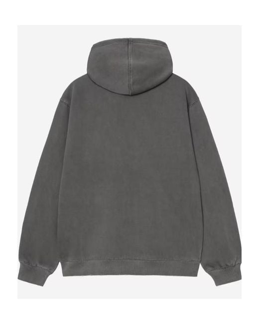 Carhartt Gray Torion Drawstring Hoodie for men