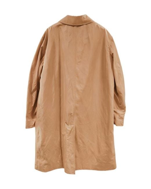 Burberry Brown Single-Breasted Trench Coat for men