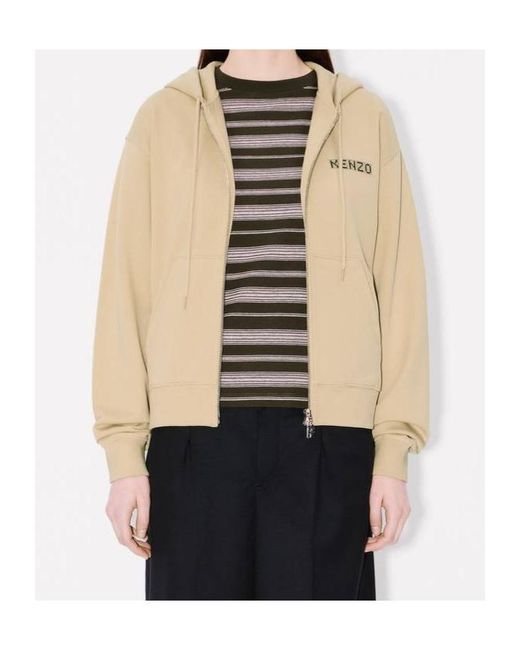 KENZO Natural City' Zip-Up Hoodie