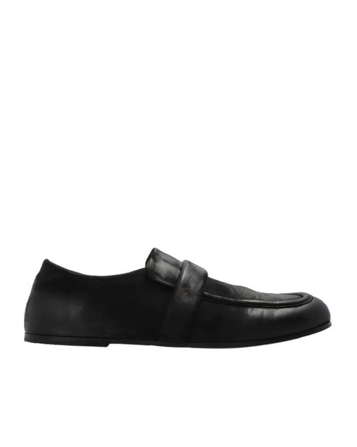 Marsèll Black Marsèll Steccoblocco Almond Toe Loafers